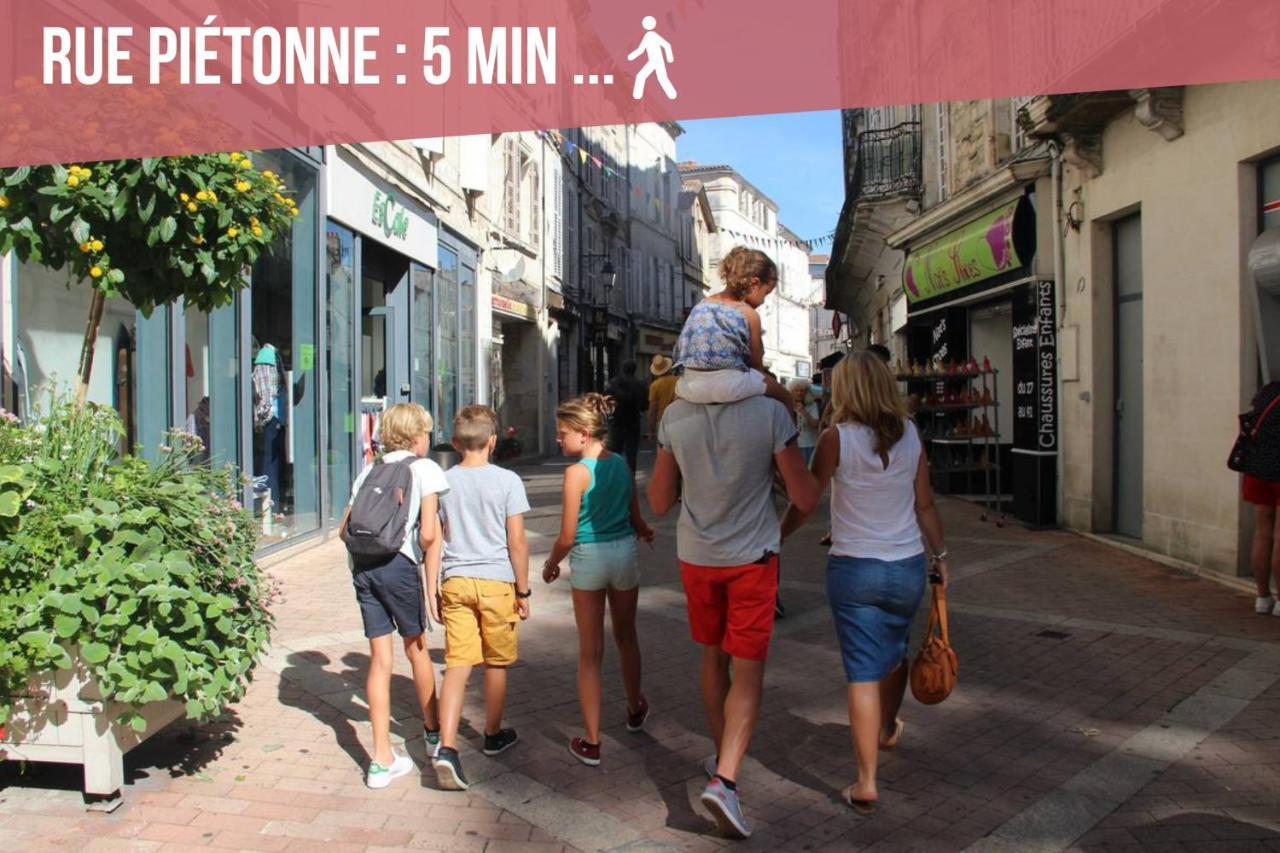 Ღ Le Saintois • Au Coeur De Ville, Spacieux & Wifi Saintes Eksteriør bilde